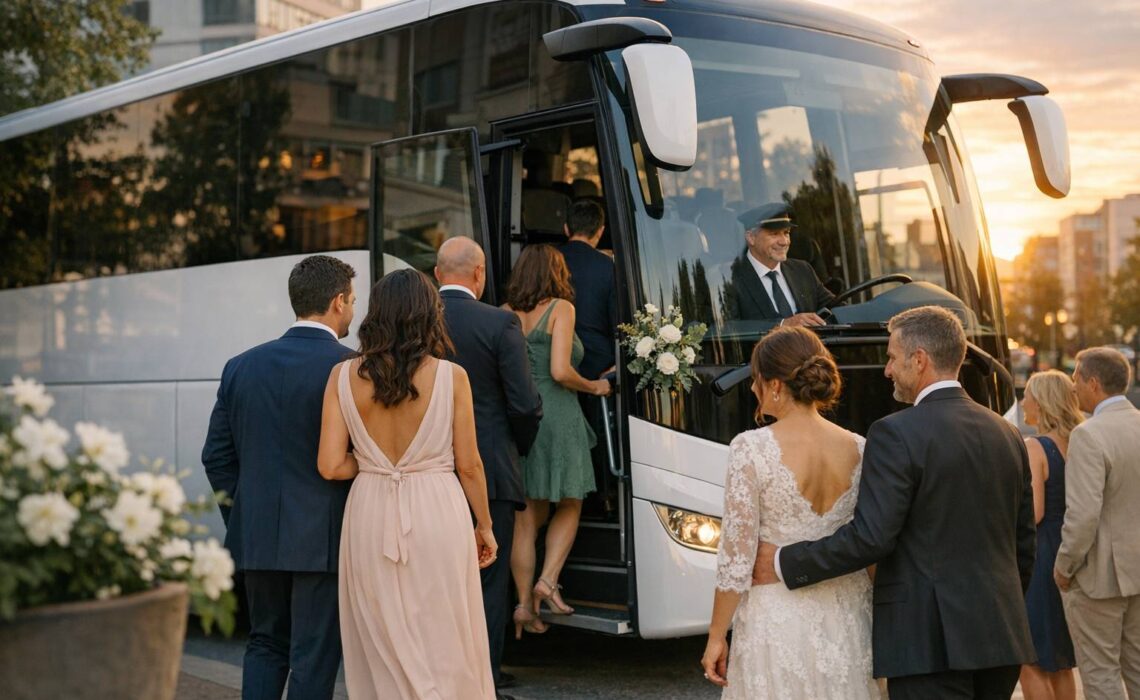 Consejos para organizar el transporte de invitados en una boda sin estrés